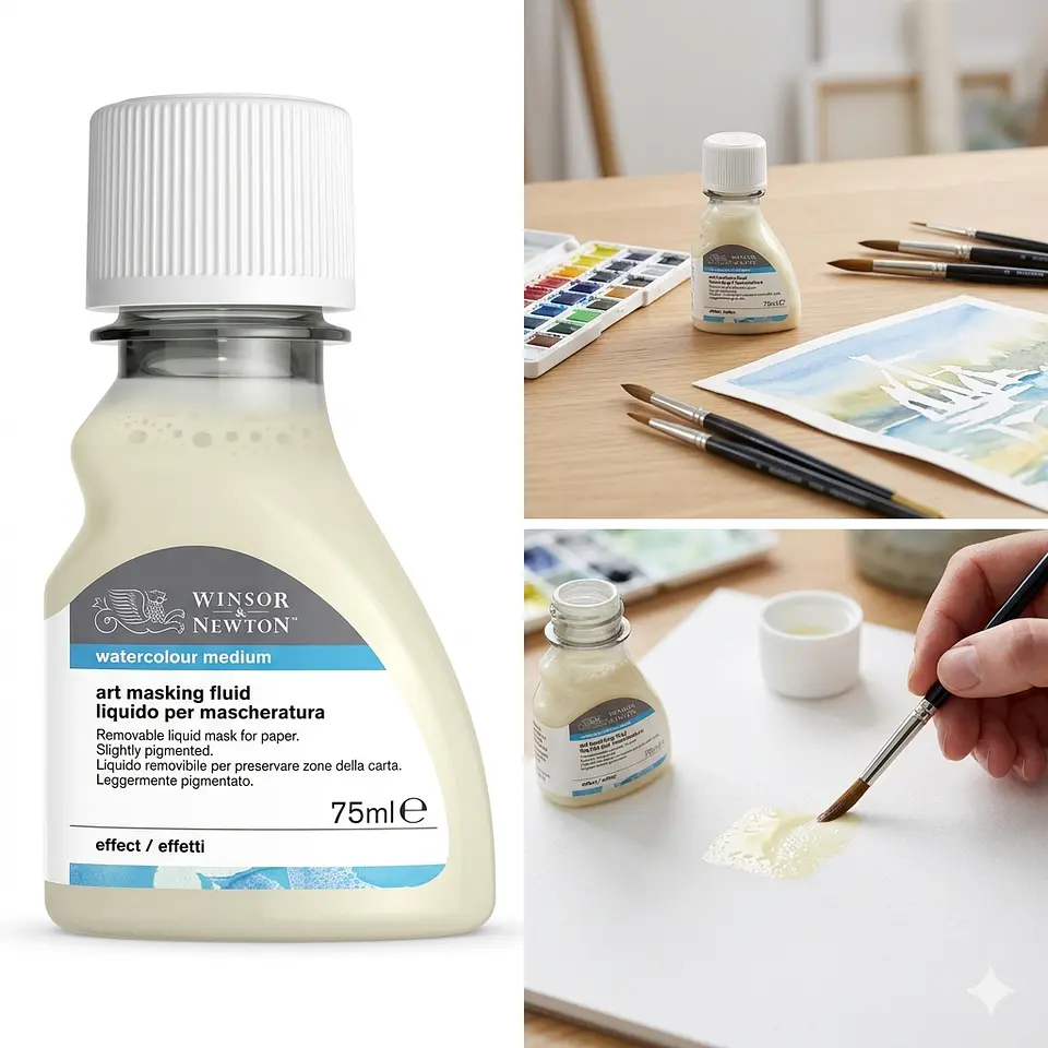 Líquido enmascarador para acuarela Winsor & Newton – 75 ml 2