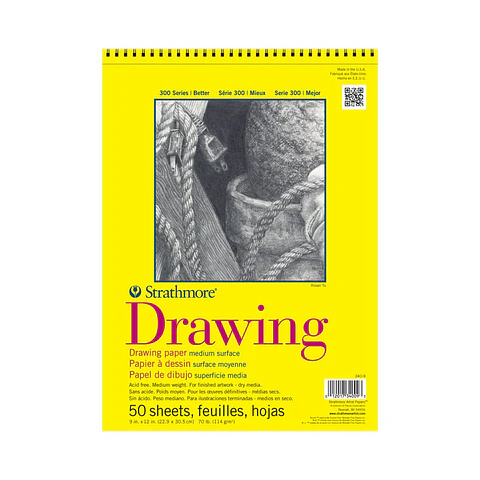 Strathmore 300 Drawing Pad (22,9x30,5cm) 50hj