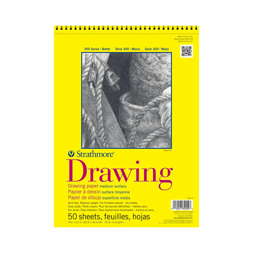 Strathmore 300 Drawing Pad (22,9x30,5cm) 50hj 1