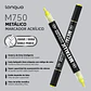 24 Marcadores Acrílicos Metalicos Doble Punta Fina/Brush - Languo - Miniatura 3