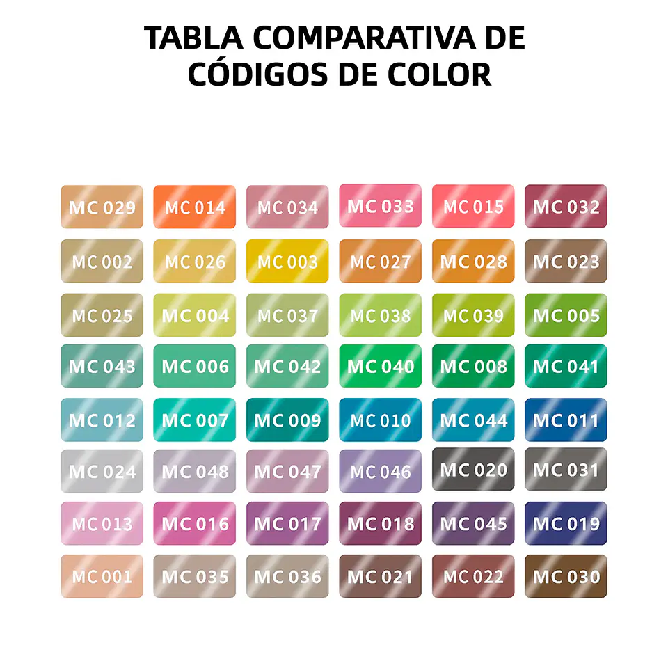 48 Marcadores Acrílicos Metalicos Doble Punta Fina/Brush - Languo 2
