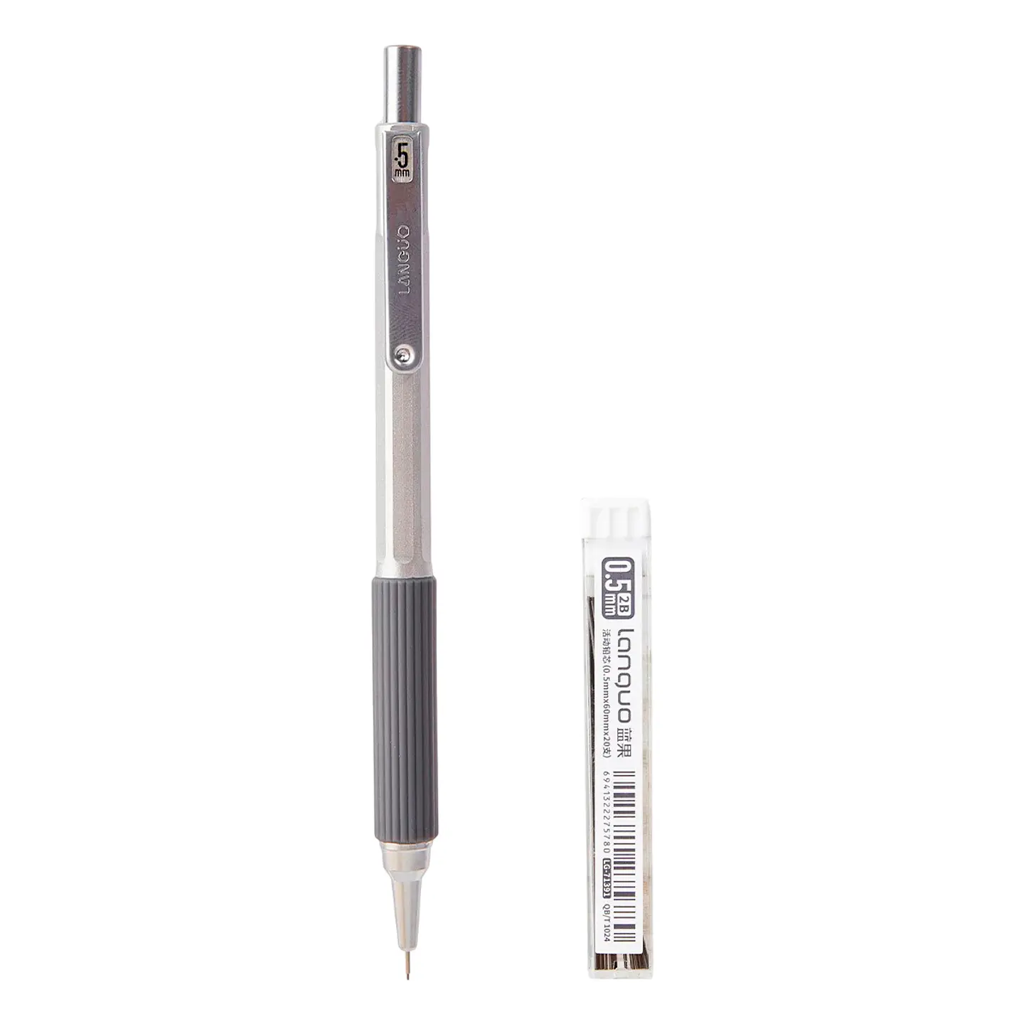 Portaminas mecánico 0,5mm Plateado - Languo 2