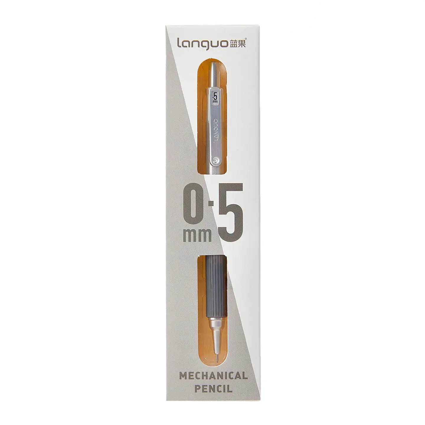 Portaminas mecánico 0,5mm Plateado - Languo 1
