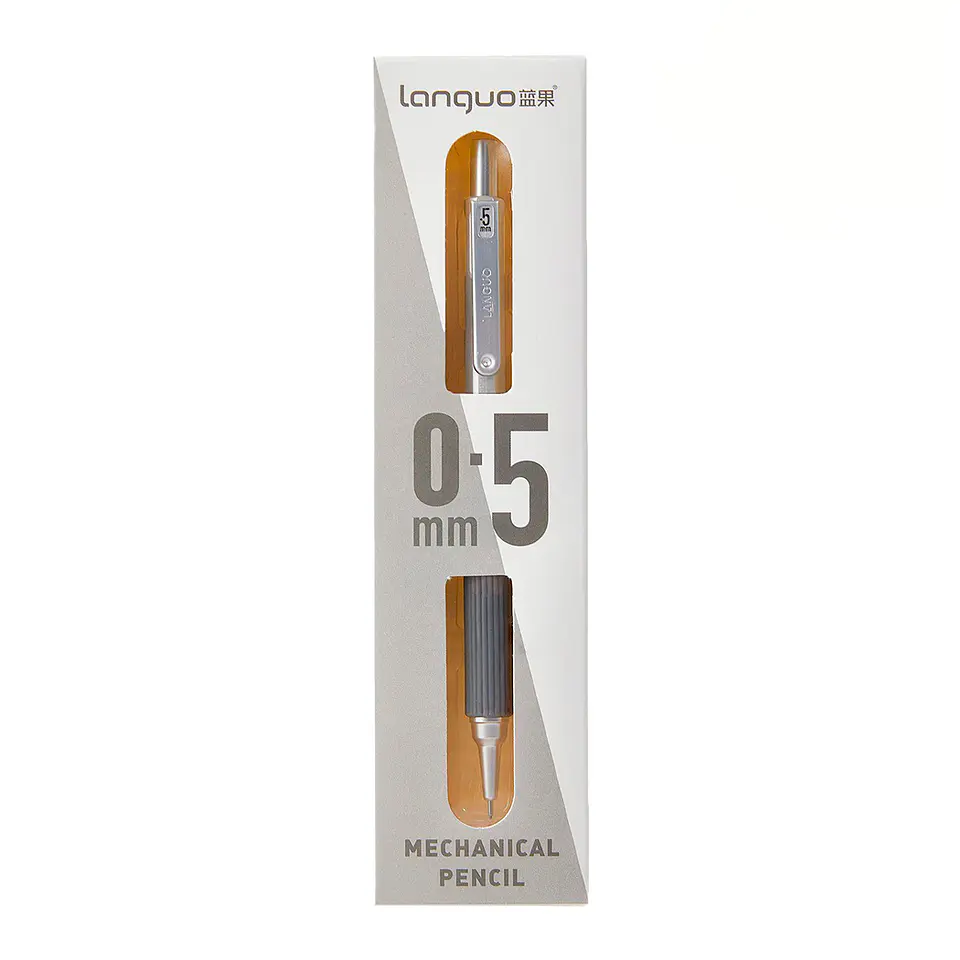 Portaminas mecánico 0,5mm Plateado - Languo 1