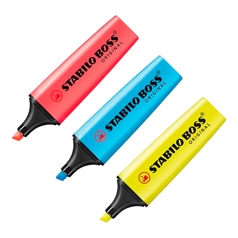 Destacadores Colores Clásicos - Stabilo Boss