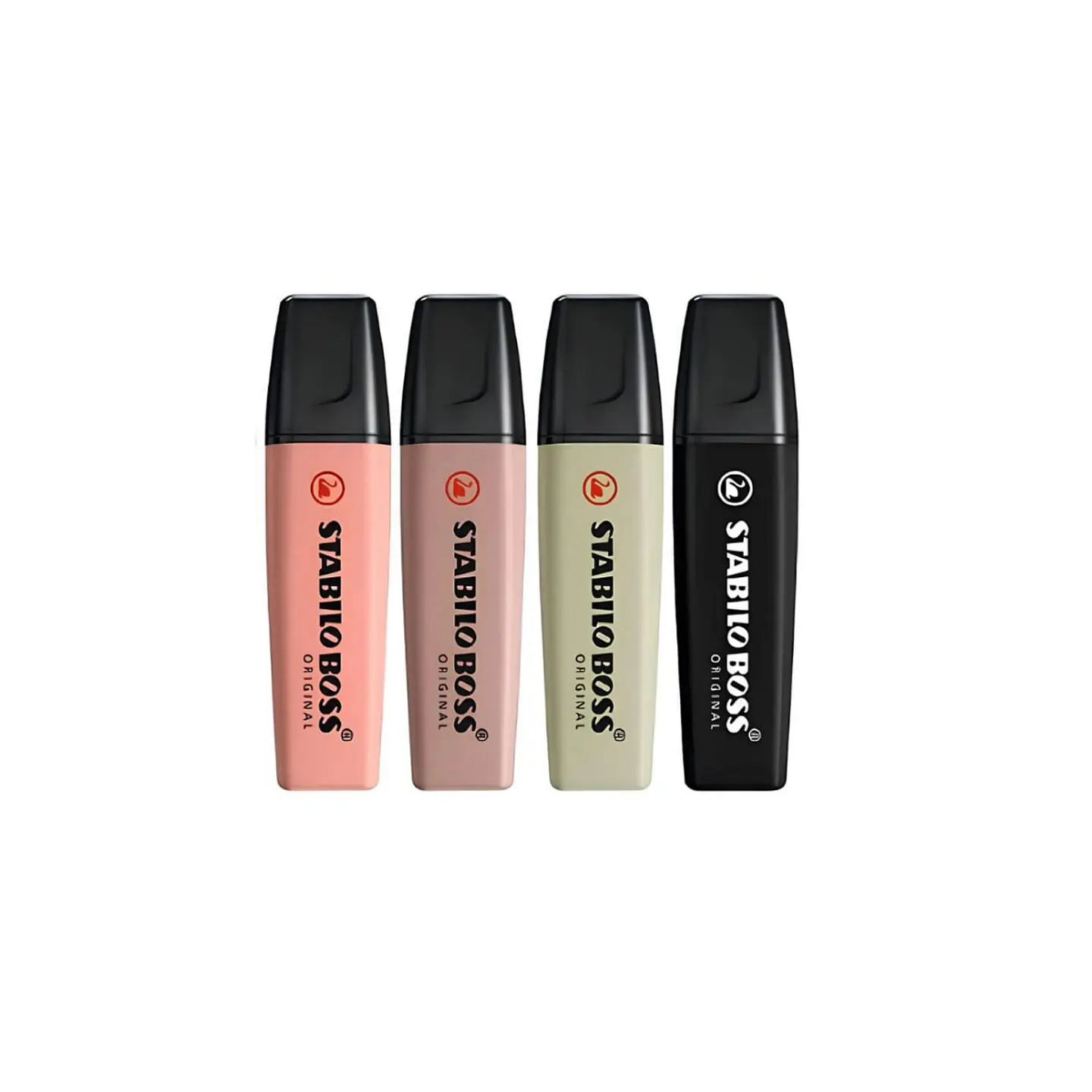 Set de 4 Destacadores Stabilo Boss Original Nature Colors 2
