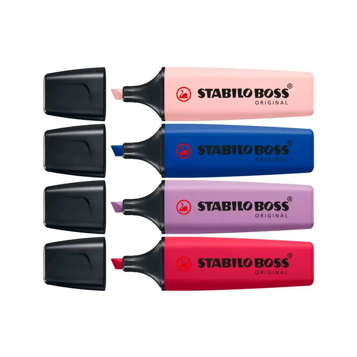 Set de 4 Destacadores STABILO BOSS Original – NatureCOLORS Wildflower Edition   3