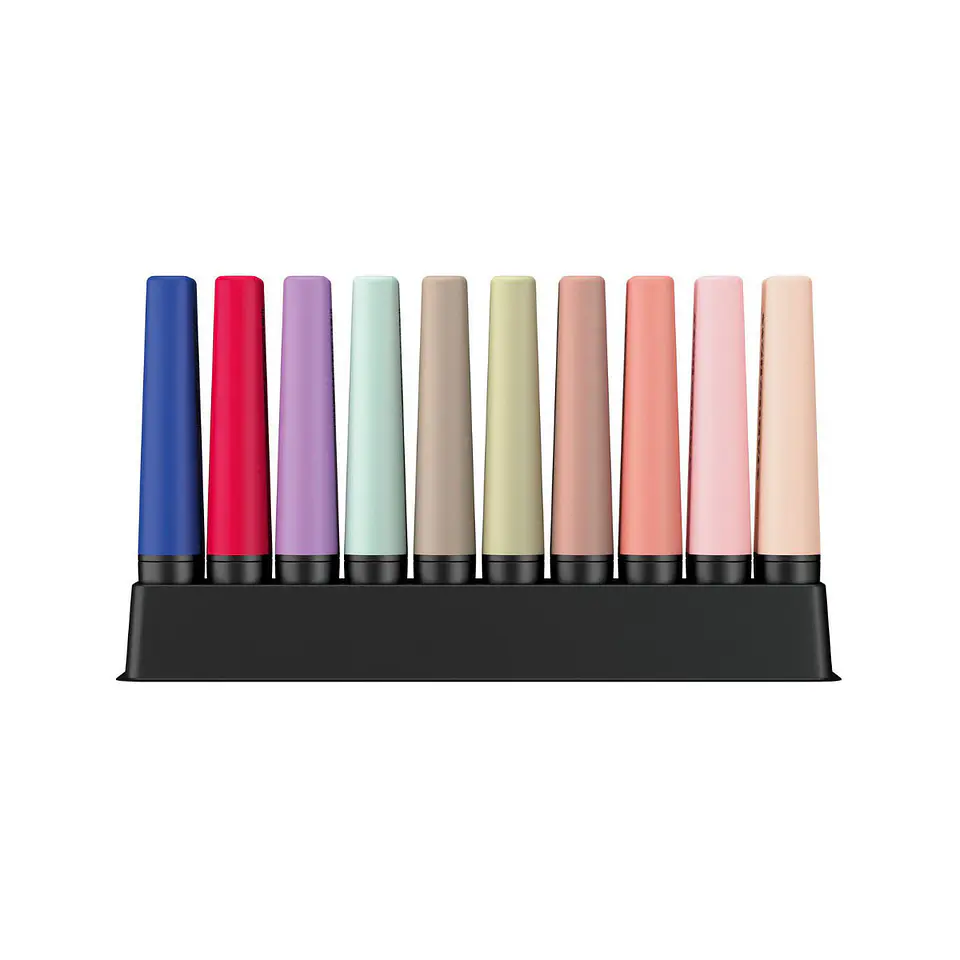 Set de 10 Destacadores STABILO BOSS Original – NatureCOLORS Wildflower Edition (con Base) 4