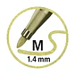 Set 2 Marcadores Stabilo Pen 68 Metalicos Oro Y Plata - Miniatura 6