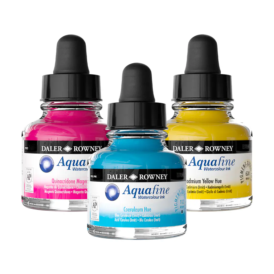 Tinta Acuarela Aquafine 29,5ml - Daler Rowney 1