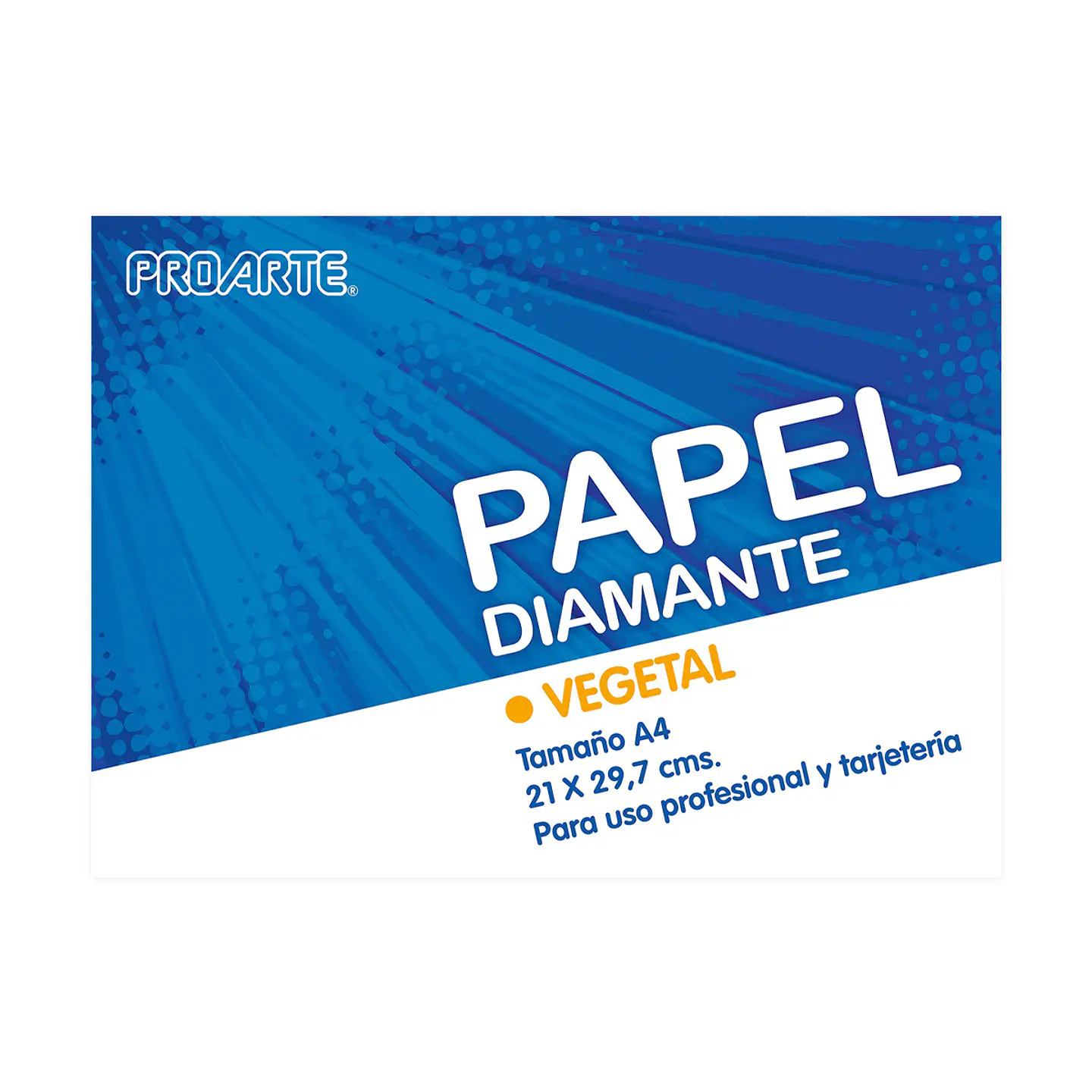Estuche Papel Diamante Vegetal 60/65 A4 50 Hojas - Proarte 1