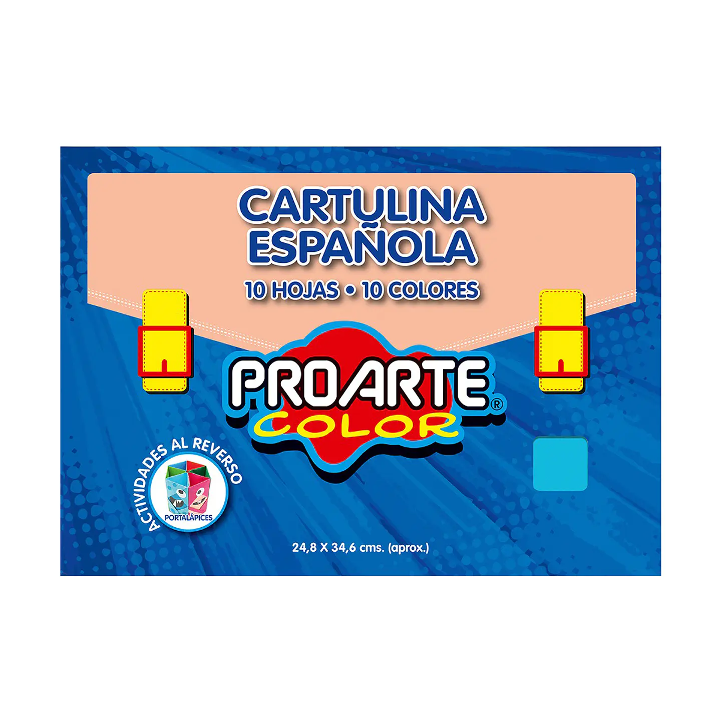 Estuche Cartulina Española 10 Hojas - Proarte 1