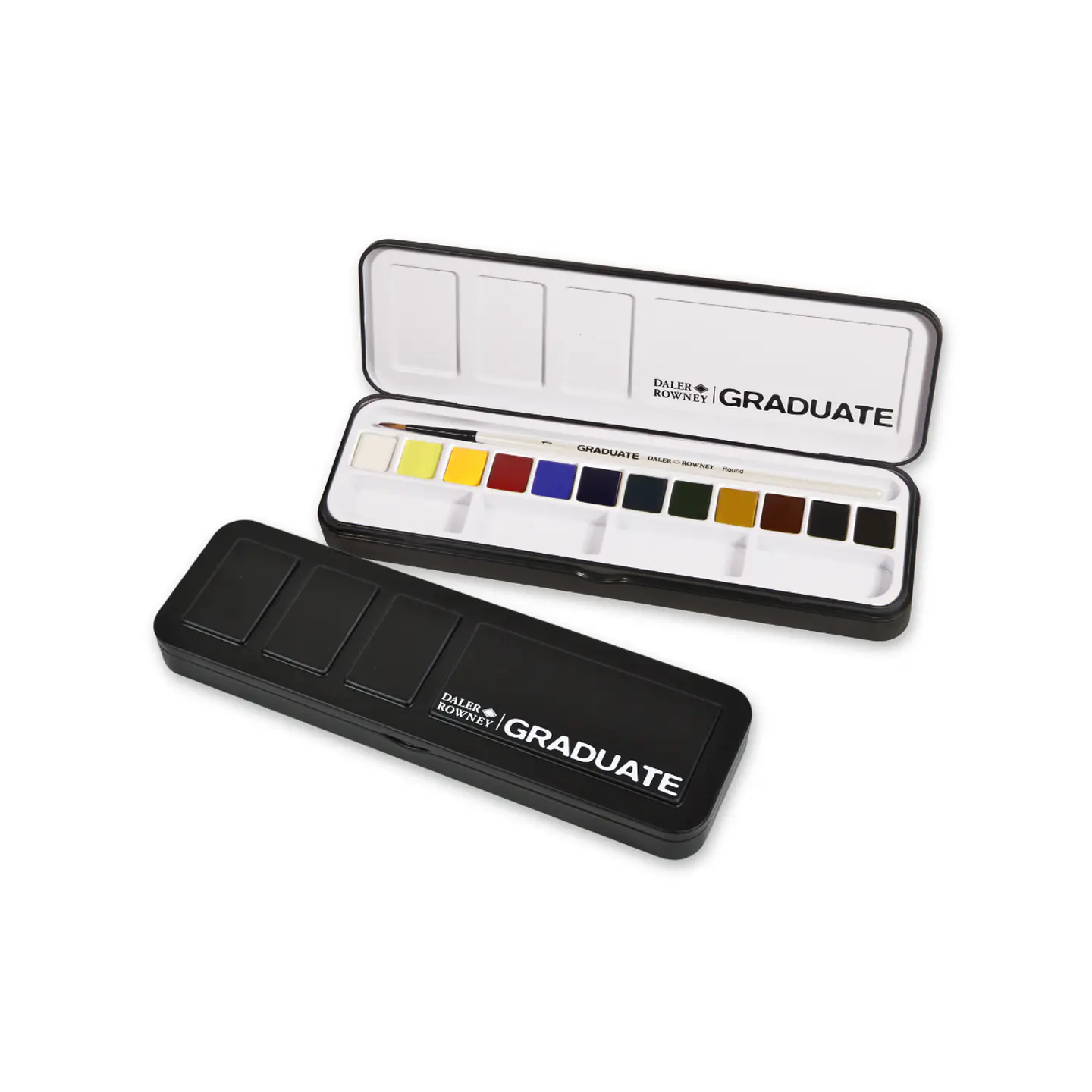 Acuarela Graduate 12 colores + Pincel 3