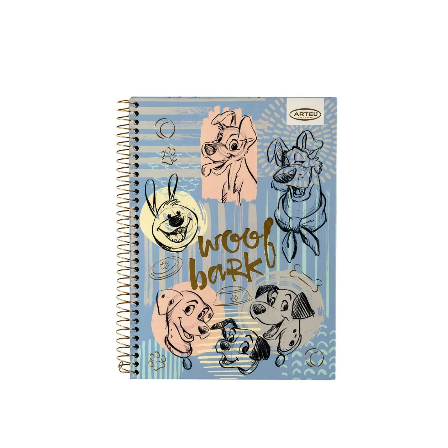 Cuaderno Especial Artel Cats & Dogs Clásico 150 Hojas 4