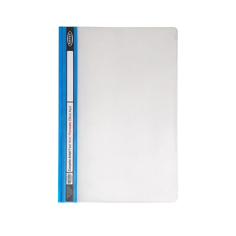 Carpeta Artel Fast Vinil Ofico Azul
