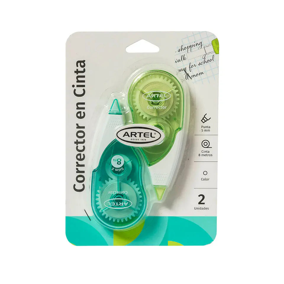 Corrector En Cinta Artel 2 Unidades 1