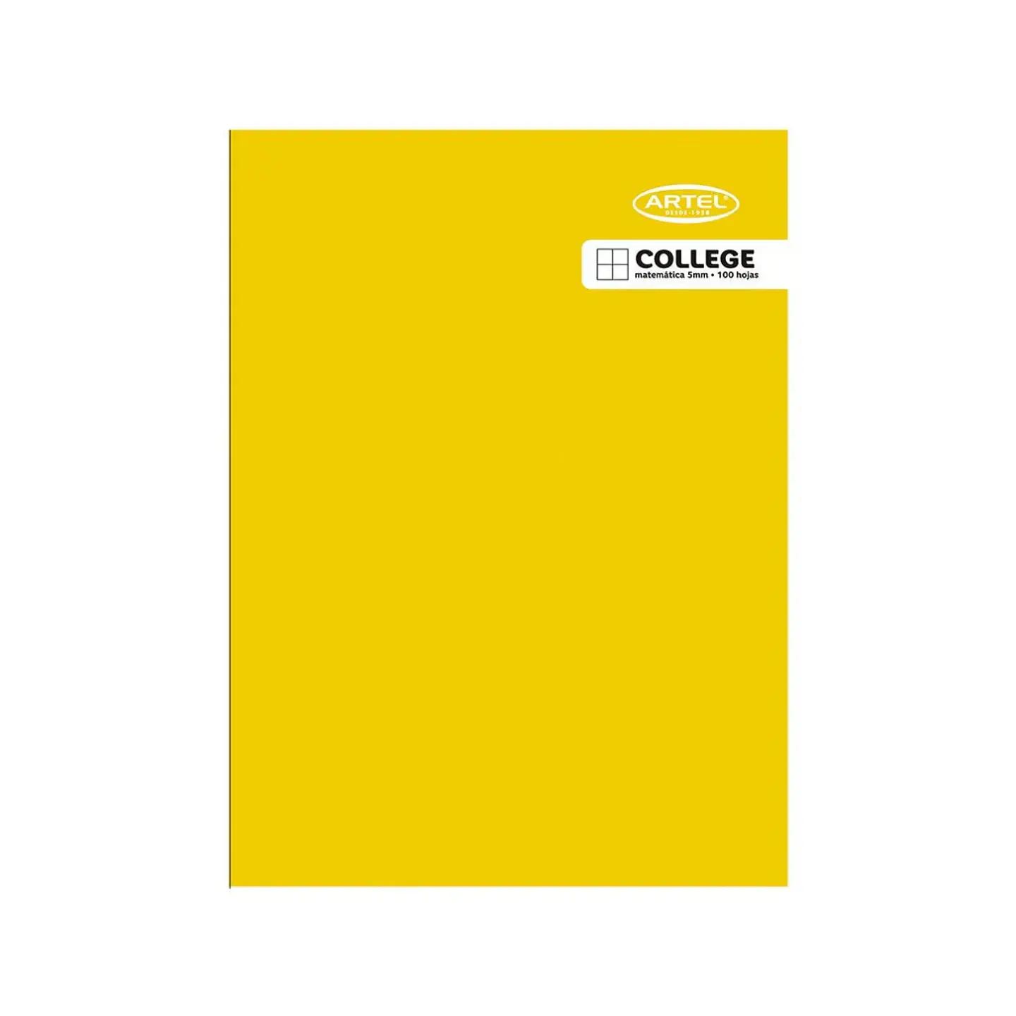 Cuaderno College Artel Matemáticas 100 Hojas 5Mm 4