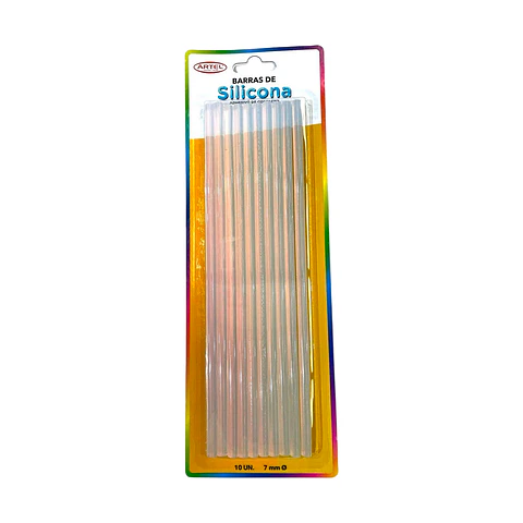 Barras de Silicona 7,5mm 10 Unidades - Artel