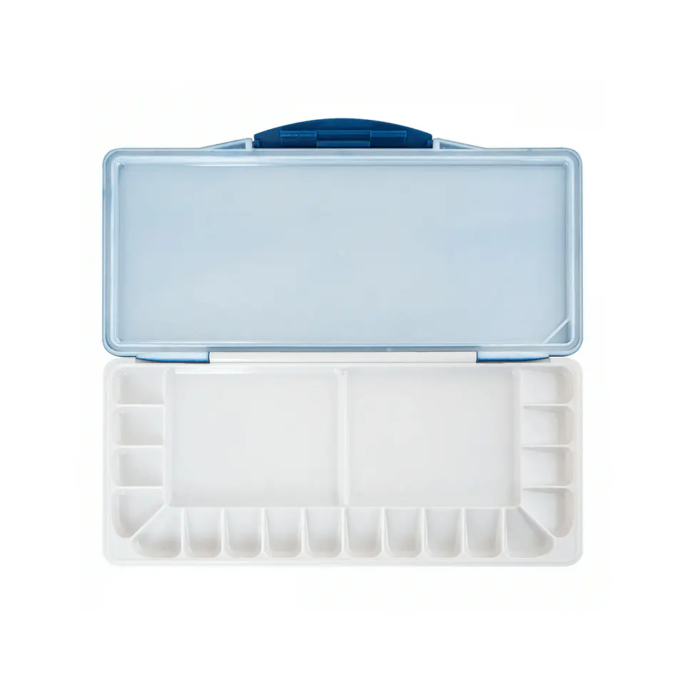 Paleta de Mezcla Vacía para Acuarela White Nights – 18 Colores 2