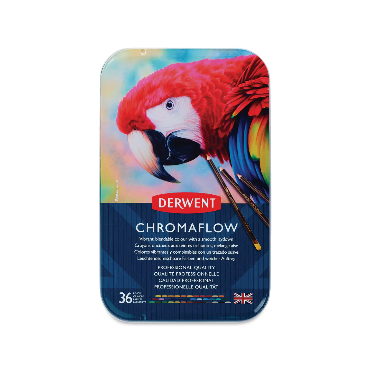 Lápices de Colores Derwent Chromaflow Set 36 Colores 1