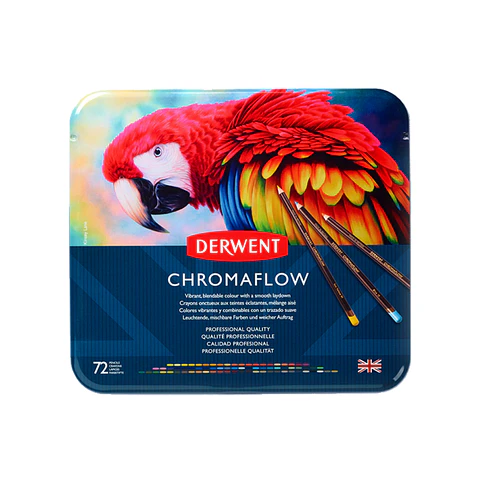 Lápices de Colores Derwent Chromaflow Set 72 Colores