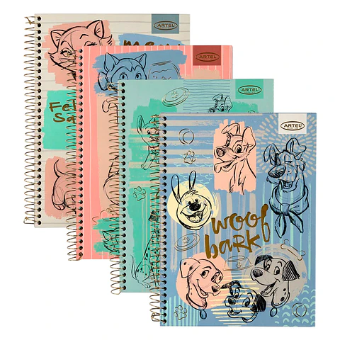 Cuaderno Especial Cats & Dogs Clásico 150 Hojas - Artel
