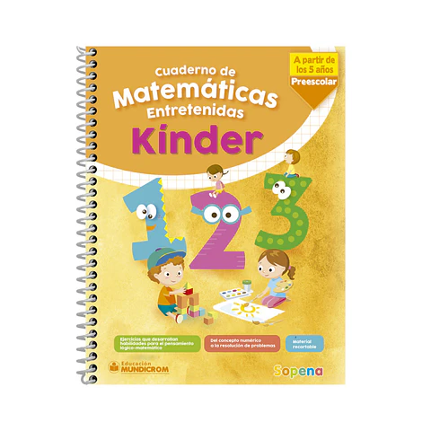 Kinder Matematicas Entretenidas +5 Años