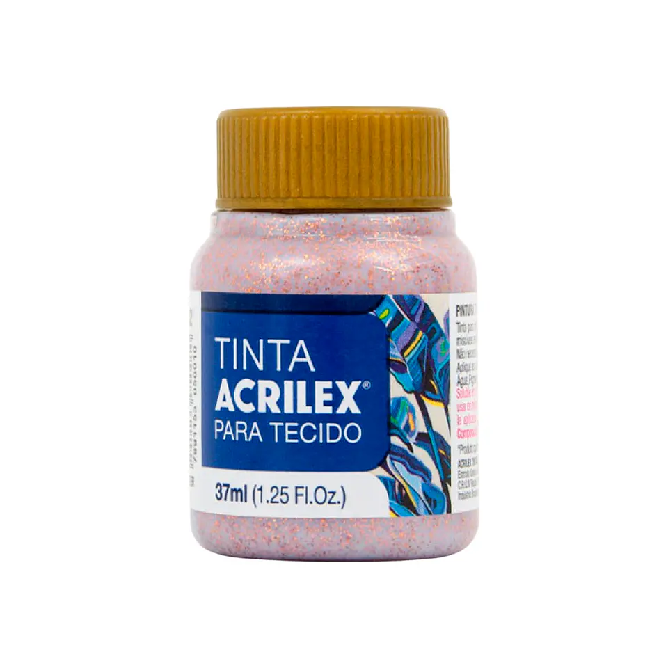 Pinturas para Tela Glitter 37 ml - Acrilex 4