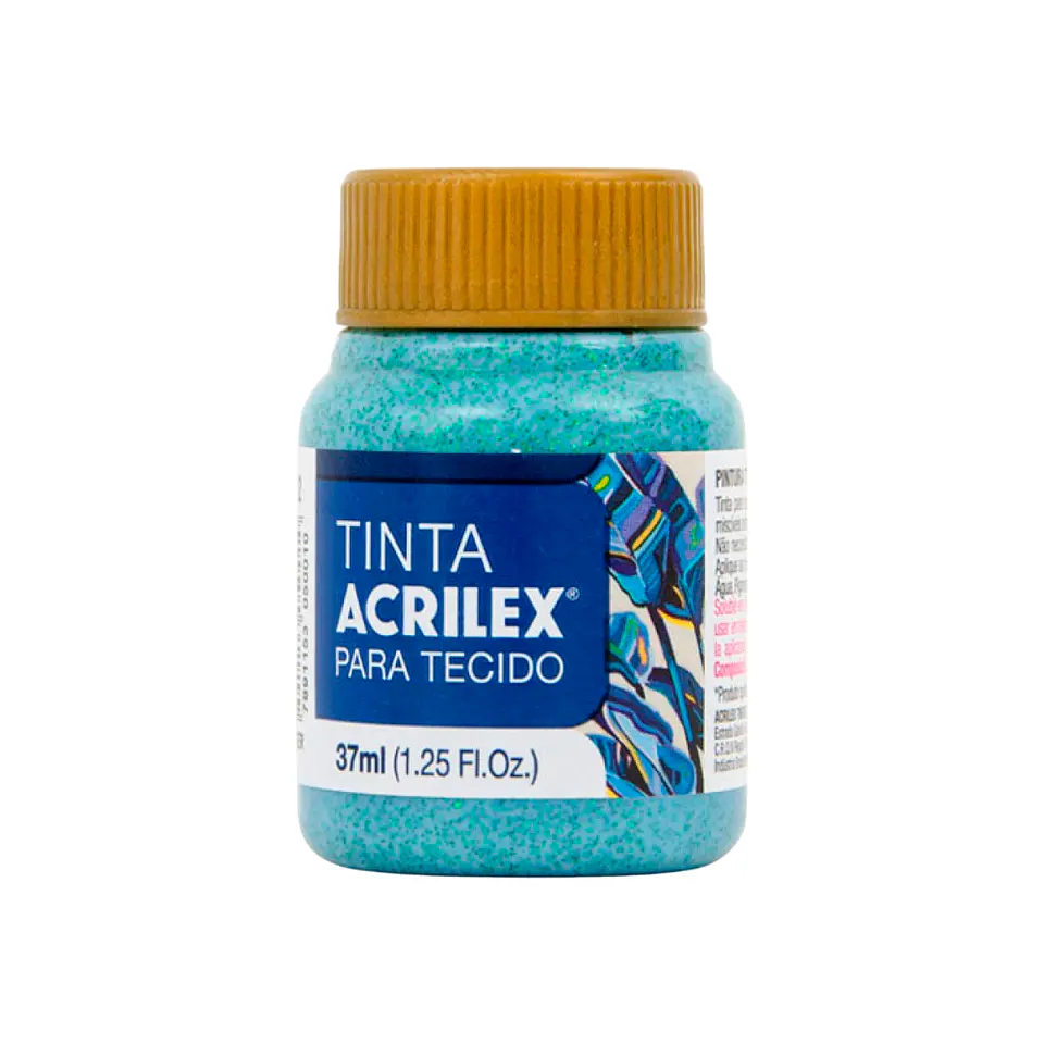 Pinturas para Tela Glitter 37 ml - Acrilex 7