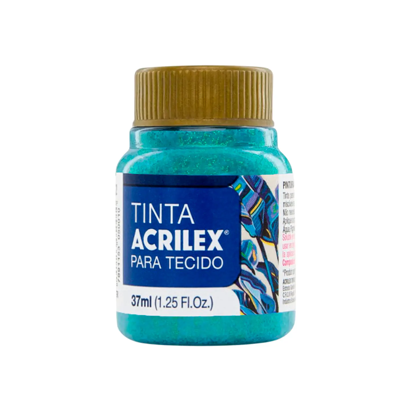 Pinturas para Tela Glitter 37 ml - Acrilex 12