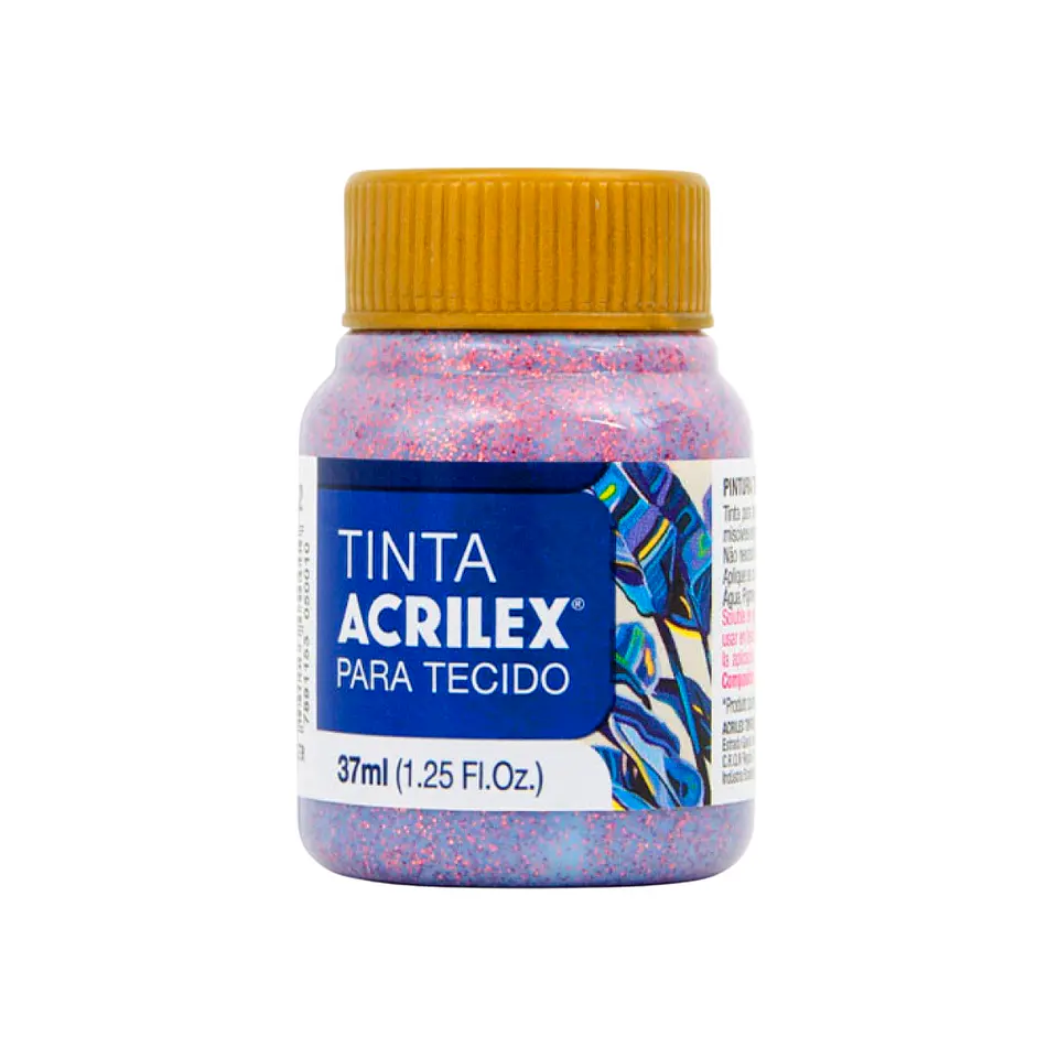 Pinturas para Tela Glitter 37 ml - Acrilex 13