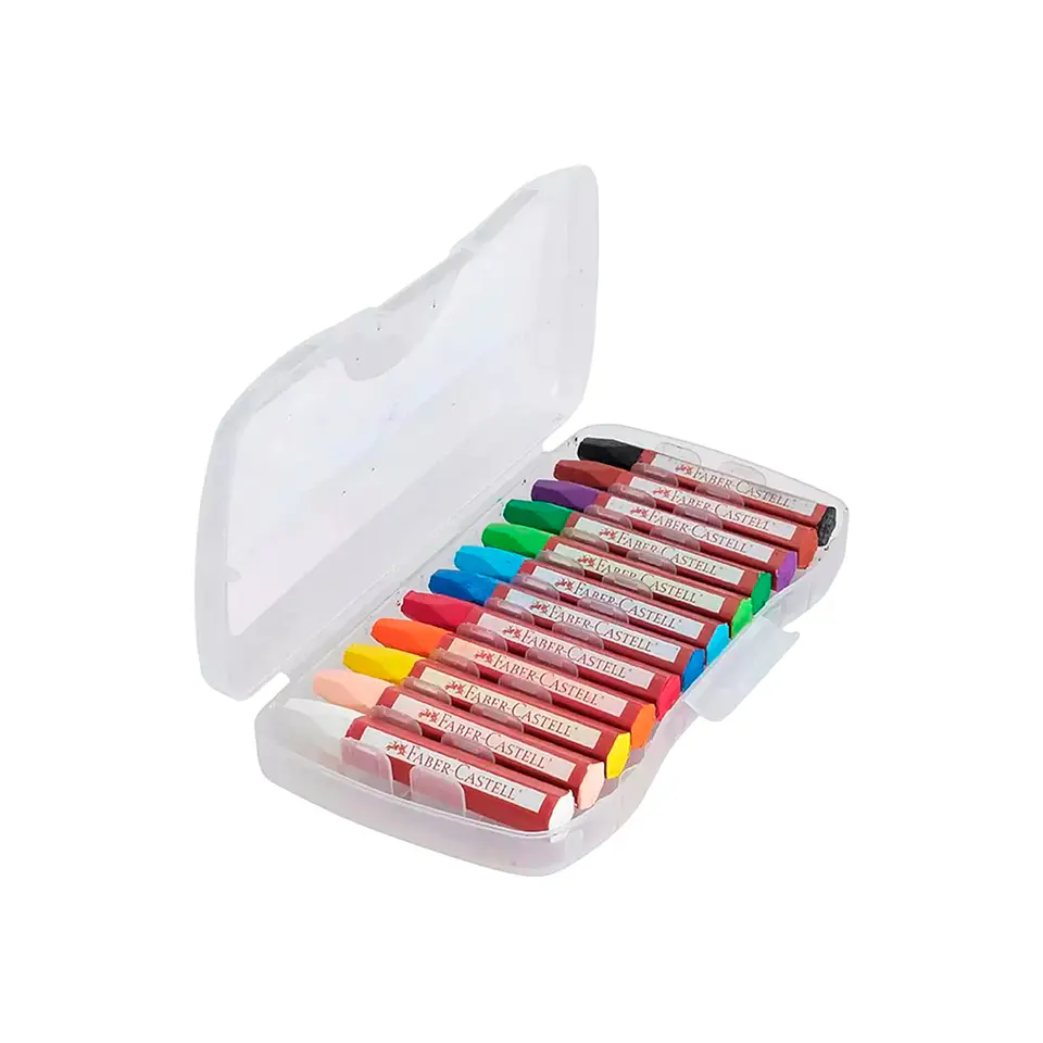 Pastel Oleo 12 Colores - Faber Castell 2