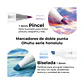 Marcadores Alcohol Ohuhu Tonos Purpura Punta Pincel Y Bisel - Miniatura 4