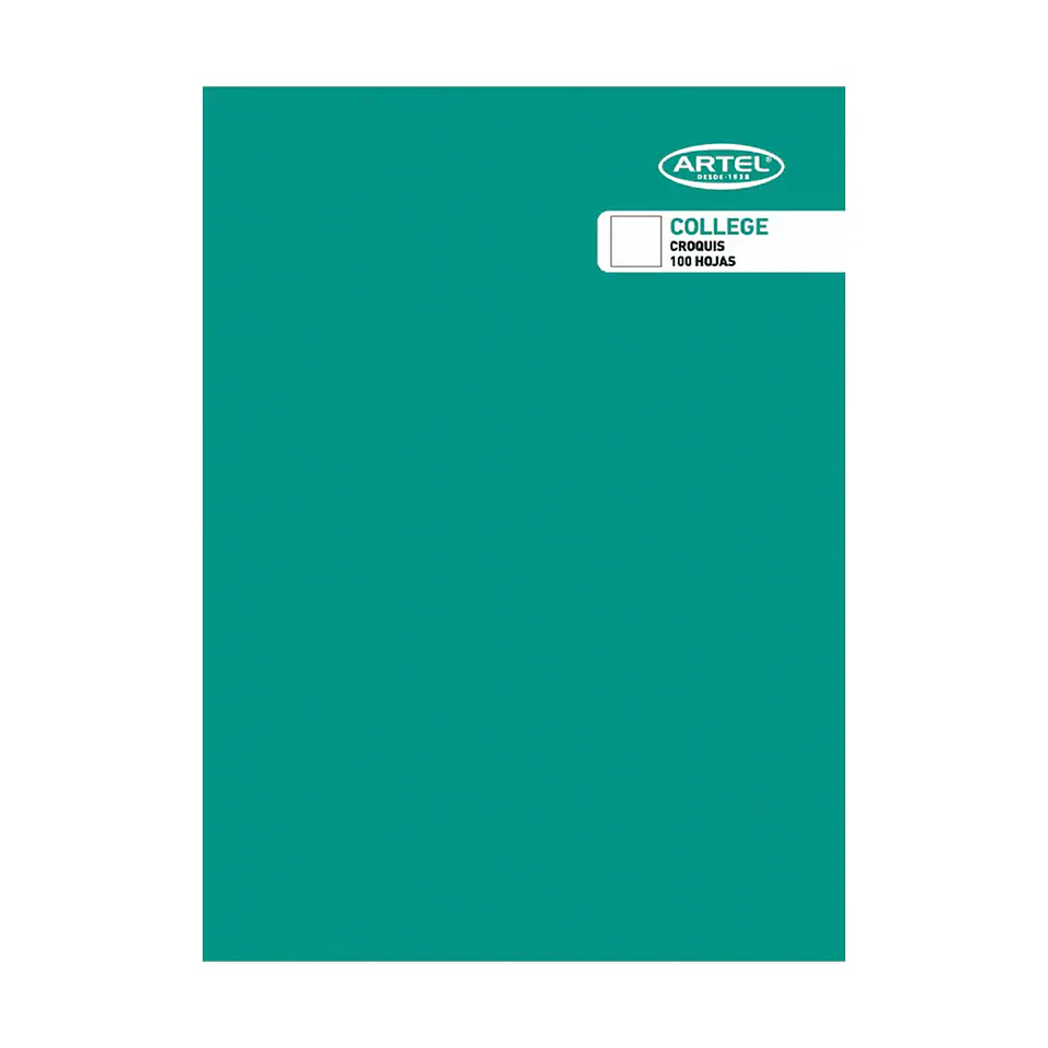 Cuaderno College 100 Hojas Croquis  - Artel 4