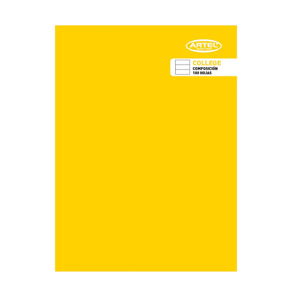 Cuaderno College Composición 100 Hojas - Artel 4