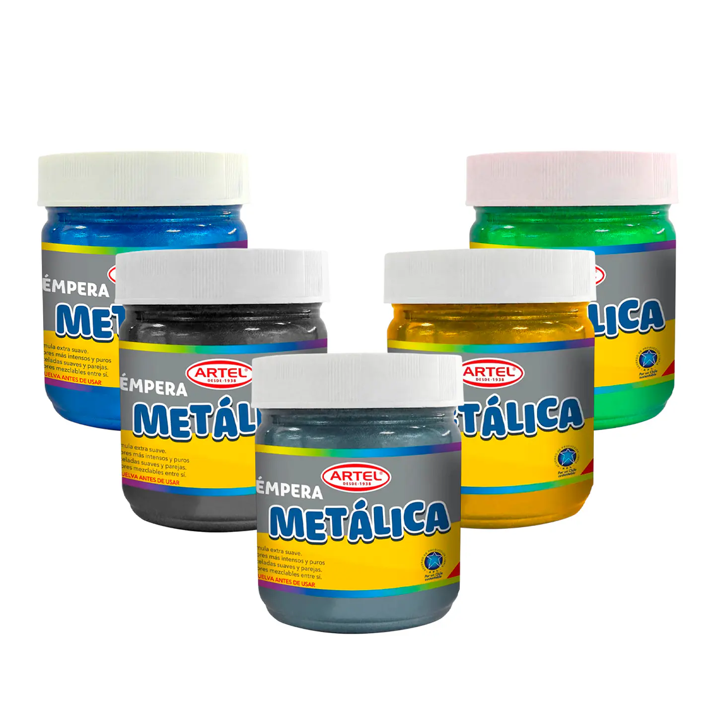 Tempera Metálica 100ml - Artel 1