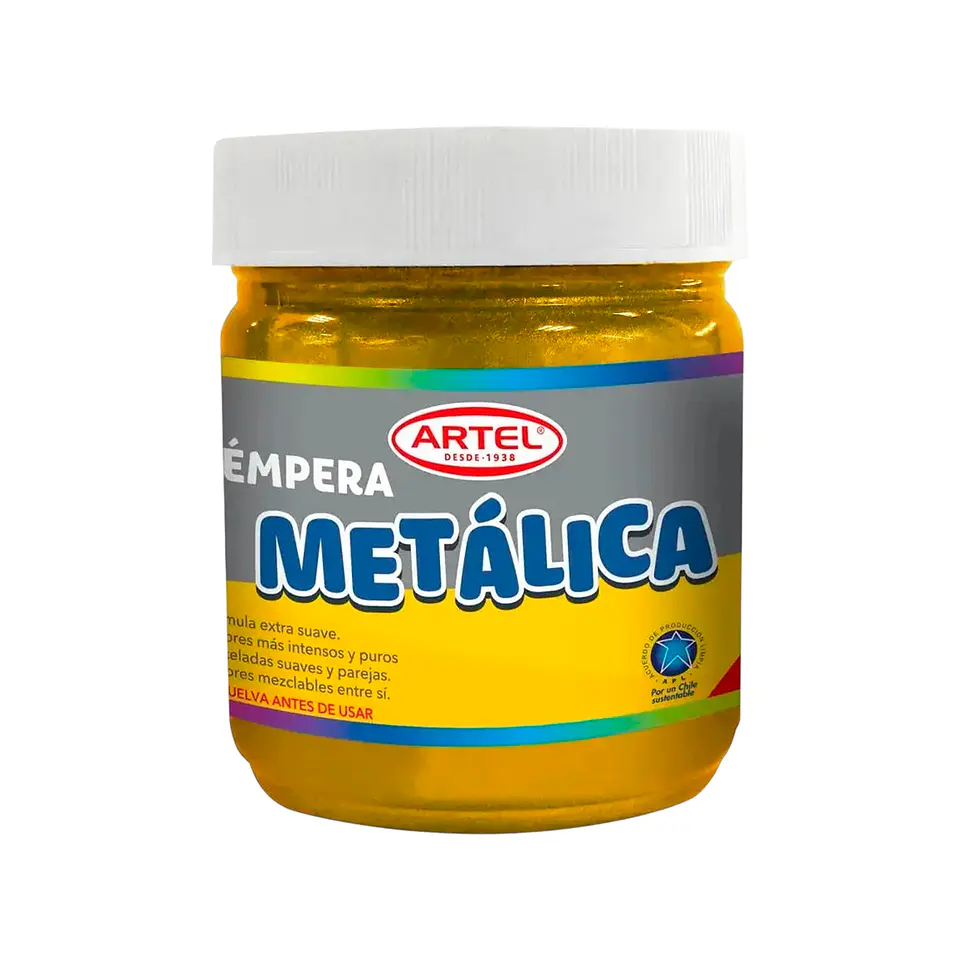 Tempera Metálica 100ml - Artel 4