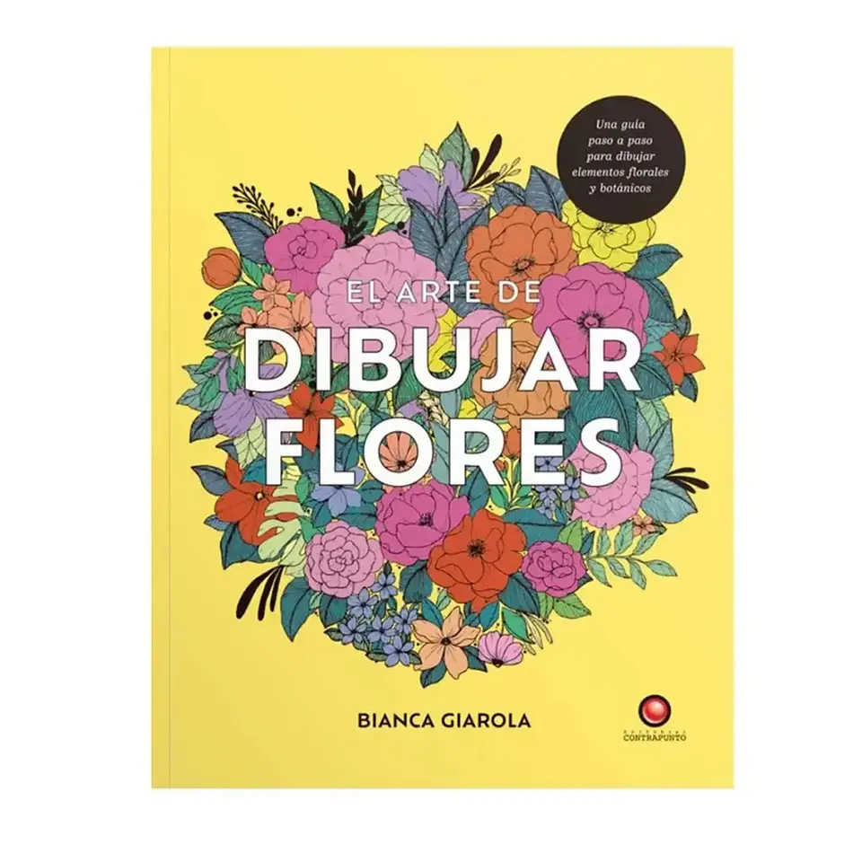 Libro El Arte de Dibujar Flores - Contrapunto 1