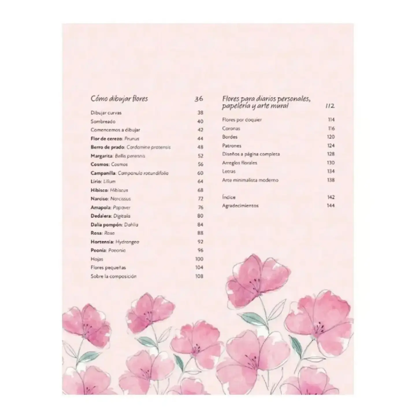 Libro El Arte de Dibujar Flores - Contrapunto 3
