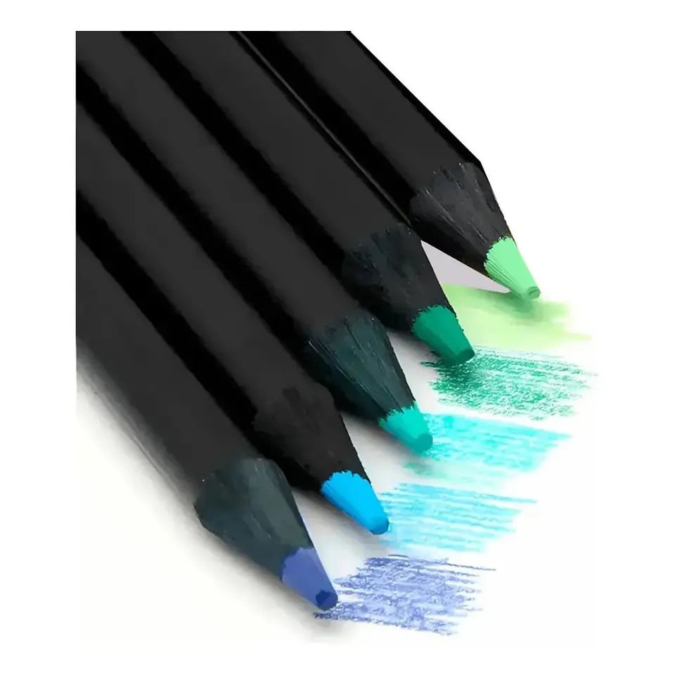 Lápices de Colores Faber-Castell SuperSoft - Set 15 Colores Fríos 3