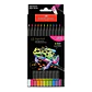Lápices de Colores Faber-Castell SuperSoft - Set 12 Colores Neon - Miniatura 1