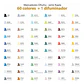 Ohuhu 60 Marcadores De Alcohol + 1 Blender Fina Y Biselada Paisajismo - Miniatura 7