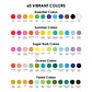 Kit Para Colorear Grabie Bold & Bright Forest 12 Gel + Block - Miniatura 5