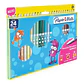 Marcadores Delgados Papermate Punta Media 24 Colores Surtidas - Miniatura 2