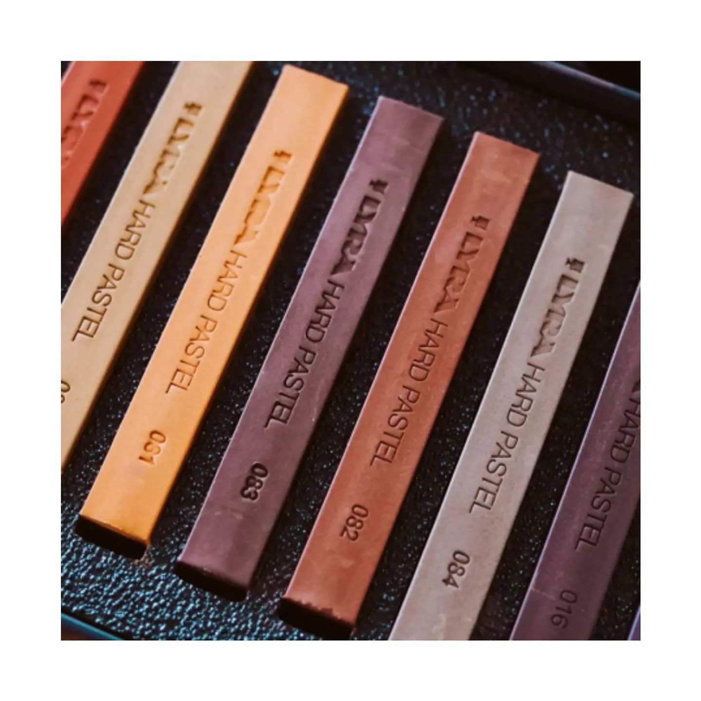 Set 12 Pasteles Lyra Polycrayons Tonos Café 3