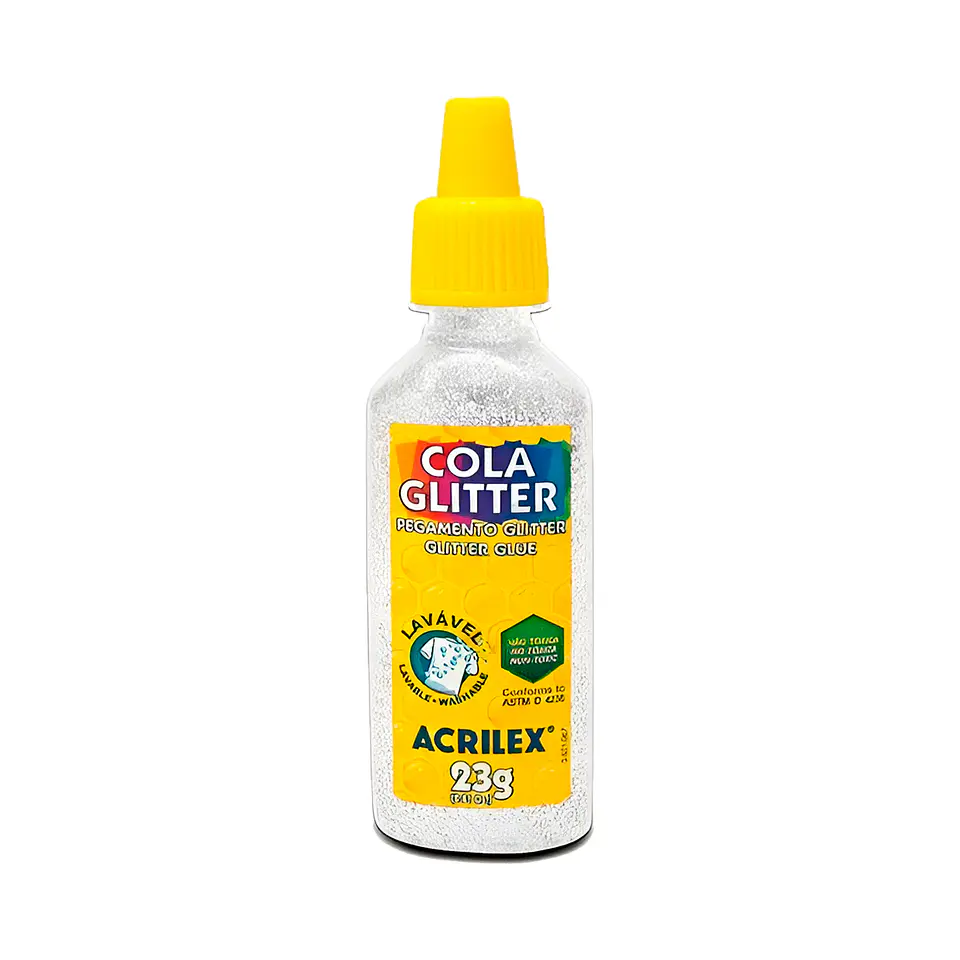 Cola Glitter Colores 23Grs - Acrilex 3