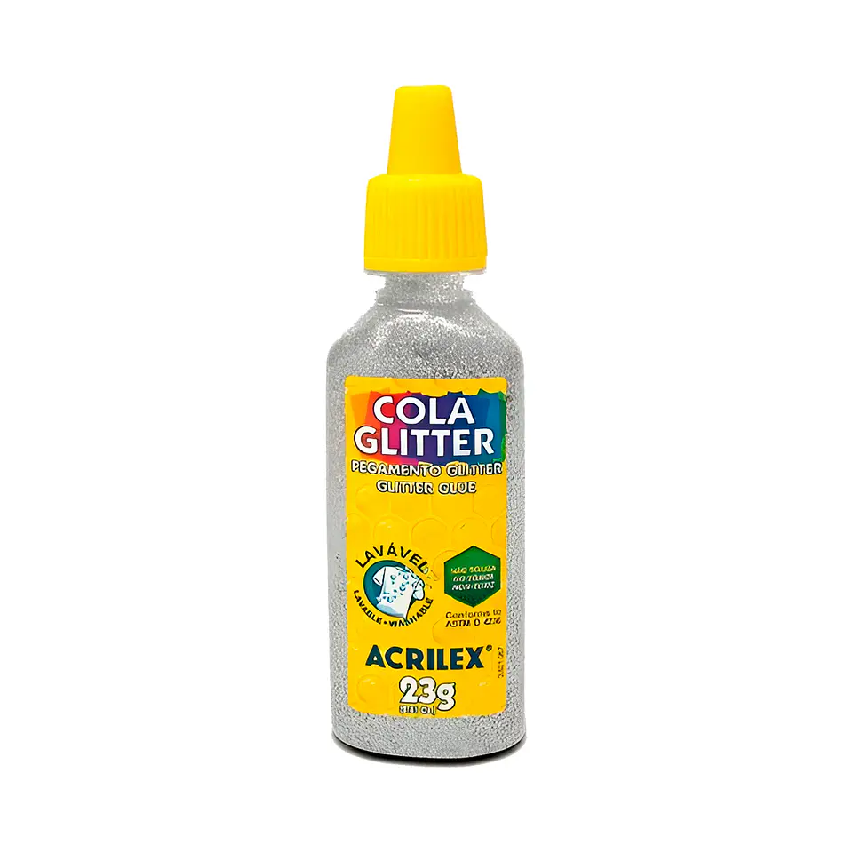 Cola Glitter Colores 23Grs - Acrilex 5