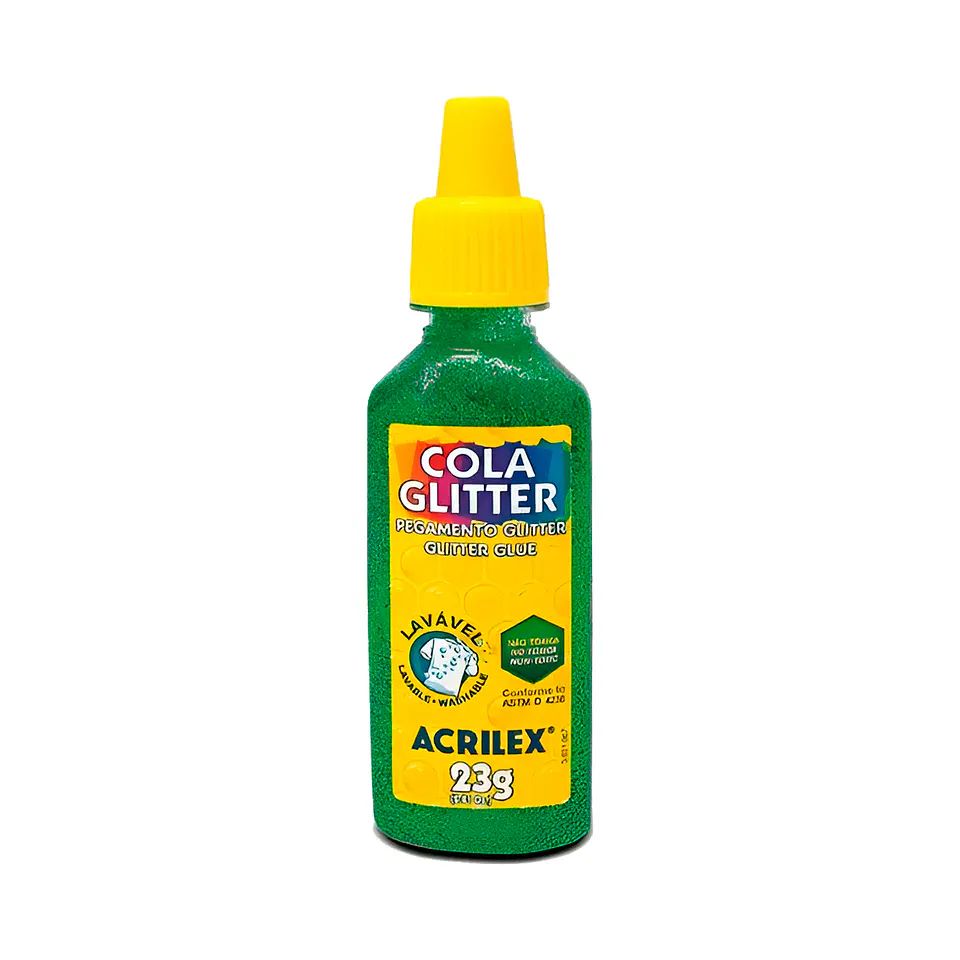 Cola Glitter Colores 23Grs - Acrilex 7