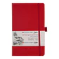 Sketchbook Ladoga Nevskaya Palitra 140g 80 Hojas Rojo 13x21 - Miniatura 1