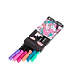 6 Marcadores Brush Colores Fantasía - Artel - Miniatura 3